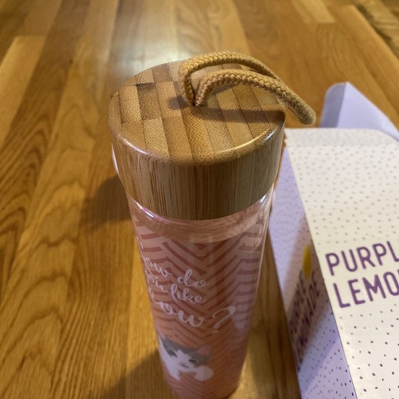 How Do You Like Meow? Kitten Cat Lover  adorable water bottle new in box - Picture 5 of 5